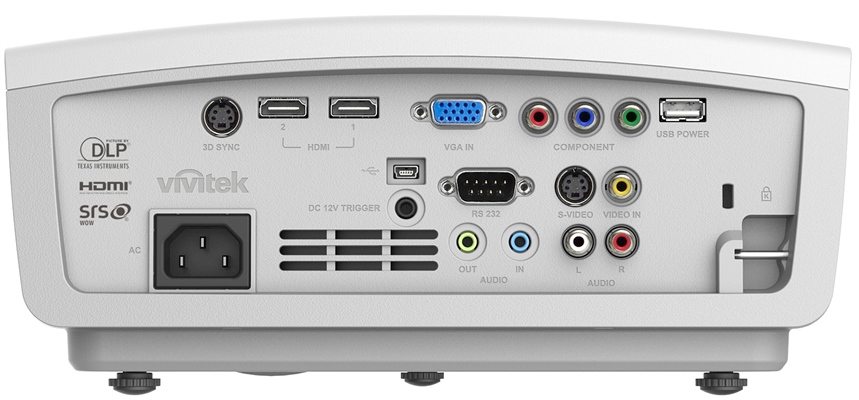 Vivitek H1186 IO Ports